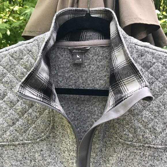 Eddie Bauer Gray Radiator Fleece Cirrus Jacket - Long Size M - Picture 6 of 8